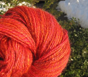 red handspun